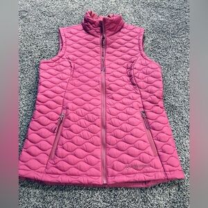 Women's Free Country Pink Quilted Vest S